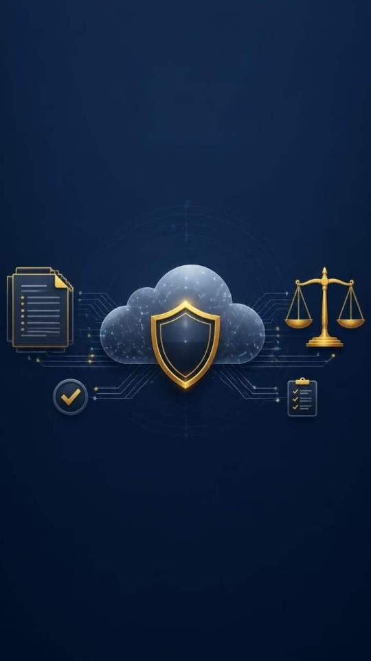 Cloud compliance advisory service illustration